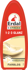 Erdal 1-2-3 Блеск Губка для обуви бесцветная, 1 шт