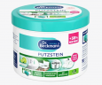 Dr. Beckmann Putzstein Oberflächen, 550 g, Чистящий камень Dr. Beckmann со встроенной губкой, 550 г