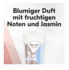 Rexona Deocreme Women Maximum Protection Clean Scent Anti-Transpirant Rexona дезодорант-крем для женщин Максимальная защита от запаха антиперспирант  с двойным аппликатором  45 г