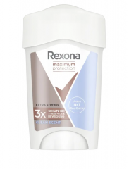 Rexona Deocreme Women Maximum Protection Clean Scent Anti-Transpirant Rexona дезодорант-крем для женщин Максимальная защита от запаха антиперспирант  с двойным аппликатором  45 г