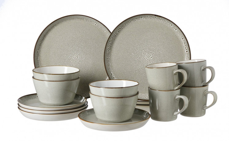 Ritzenhoff & Breker Ritzenhoff & Breker Kombiservice 16-tlg. VISBY grau Комбинированный сервиз Ritzenhoff &amp; Breker, 16 предметов. ВИСБЮ