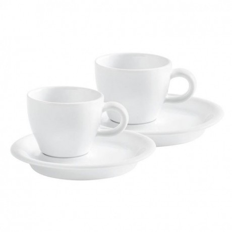 Kahla Kahla Cafe Sommelier Weiss Espresso Tassen Set 4-tlg. 0,03 L / h: 5,1 cm Набор чашек для эспрессо Kahla Caf? Sommelier Weiss из 4 предметов. 0,03 л/ч: 5,1 см
