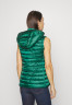 Tommy Hilfiger FEMININE VEST Waistcoat green ЖЕНСКИЙ ЖИЛЕТ Жилет зеленый