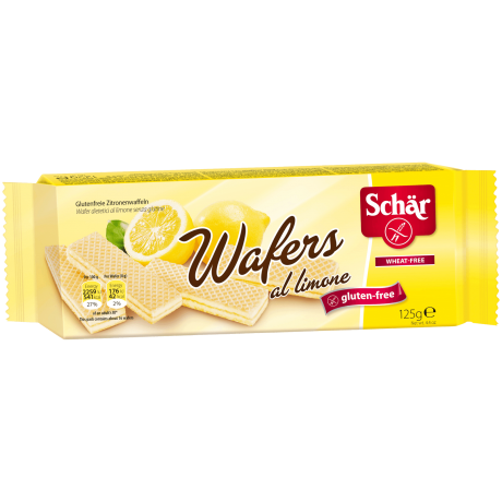 Schar Wafers al Limone Безглютеновые булочки 125г