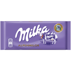 Milka Alpenmilch Альпийский молочный шоколад 100г