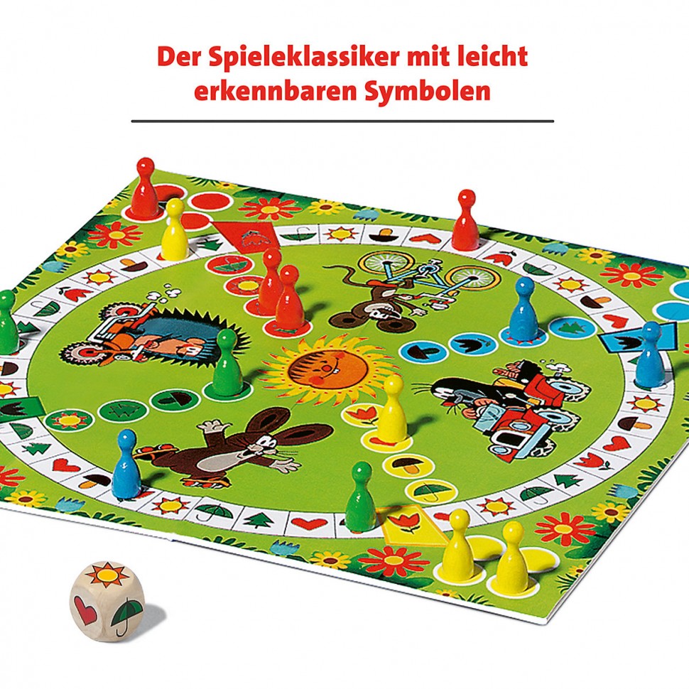 Купить Ravensburger Der Maulwurf und sein Lieblingsspiel Крот и его любимая  игра в интернет-магазине Diskontshop.eu Германия всего за 2 607 руб. в