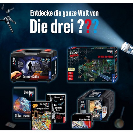 Kosmos Die drei ???: Geheimschrift (Experimentierkasten) Три ???: секретный код (экспериментальный набор)