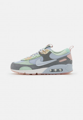 Nike Sportswear W AIR MAX 90 FUTURA Sneaker low grey/sky/pink W AIR MAX 90 FUTURA кроссовки женские низкие серый/небесный/розовый