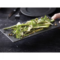 Bitz Bitz Classic black Platte 30x16 cm Тарелка Bitz Classic черная 30x16 см