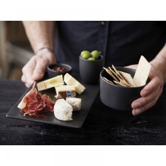 Bitz Bitz Classic black Platte 30x16 cm Тарелка Bitz Classic черная 30x16 см