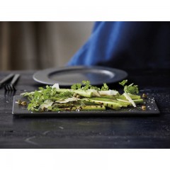 Bitz Bitz Classic black Platte 30x16 cm Тарелка Bitz Classic черная 30x16 см