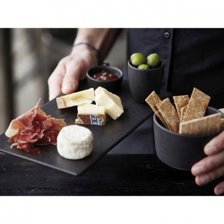 Bitz Bitz Classic black Platte 30x16 cm Тарелка Bitz Classic черная 30x16 см