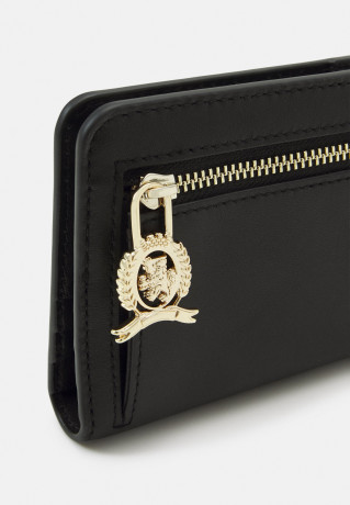 Tommy Hilfiger CASUAL CHIC LARGE WALLET Wallet black БОЛЬШОЙ КОШЕЛЕК CASUAL CHIC Бумажник черный