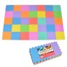 Pink Papaya Puzzlematte mit farbigen Matten Puzzlestar Color Коврик-пазл с цветными ковриками Puzzlestar Color