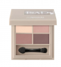  Isadora Eyeshadow Quartet 01 Muddy Nudes, Палетка теней для век 4 цвета нюдовая, матовые и шиммерные тени, стойкий макияж