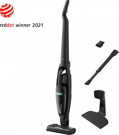 AEG AEG Akku-Hand-und Stielstaubsauger CLEAN 5000 OKO (AS52B21OKO), beutellos, 2in1, leise 79 dB(A), 74 % Recyclingmaterial, bis zu 50 Min. Laufzeit  Беспроводной ручной пылесос AEG CLEAN 5000 OKO (AS52B21OKO), без мешка, 2-в-1, тихий уровень шума 79 дБ(А