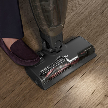 AEG AEG Akku-Hand-und Stielstaubsauger CLEAN 5000 OKO (AS52B21OKO), beutellos, 2in1, leise 79 dB(A), 74 % Recyclingmaterial, bis zu 50 Min. Laufzeit  Беспроводной ручной пылесос AEG CLEAN 5000 OKO (AS52B21OKO), без мешка, 2-в-1, тихий уровень шума 79 дБ(А