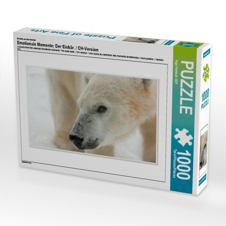 CALVENDO Puzzle CALVENDO Puzzle Emotionale Momente: Der Eisbar. \/ CH-Version Пазл CALVENDO Пазл Эмоциональные моменты: ледяной бар. \/ версия CH