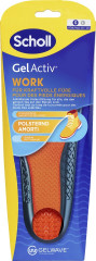 SCHOLL GelActiv Einlegesohlen WORK Gr. S 35-40,5, 1 St, Шолль Гелевые стельки для рабочей обуви, размер 35-40,5, 1 пара