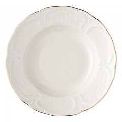 Rosenthal Rosenthal Sanssouci Elfenbein Gold Suppenteller 23 cm Суповая тарелка Rosenthal Sanssouci Ivory Gold 23 см