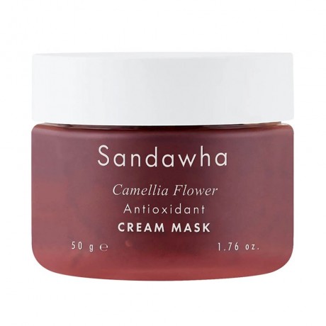 Sandawha Camellia Flower Antioxidant Cream Mask 50g Camellia Цветочная крем-маска с антиоксидантами 50г