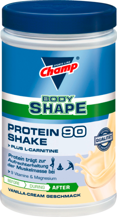 Champ Протеин -Shake Protein 90 plus L-Carnitine ваниль , 0,39 кг