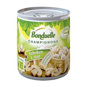 Bonduelle Шампиньоны нарезанные 1-й сорт, 115г