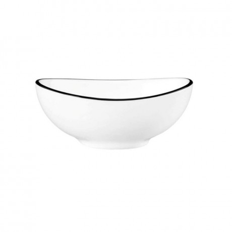 Seltmann Weiden Seltmann Weiden Modern Life Black Line Bowl oval 8,5x6,5x3,3 cm / 0,05 L Seltmann Weiden Modern Life Black Line Миска овальная 8,5x6,5x3,3 см / 0,05 л