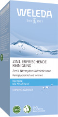 WELEDA HAMAMELISWASSER 2in1 Erfrischende Reinigung, 100 ml, Очищающий лосьон 2 в 1 с гамамелисом для нормальной и комбинированной кожи, 100 мл