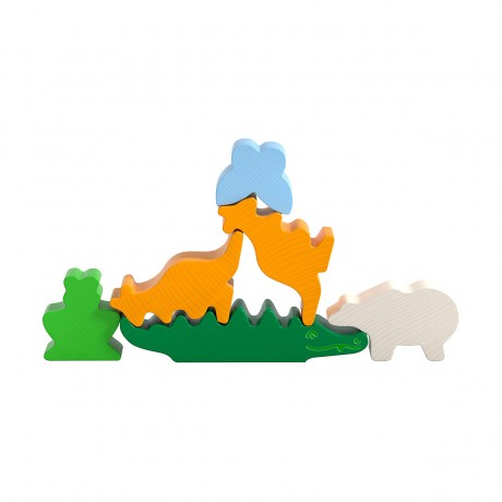 Haba HABA 305907 Tier auf Tier mini HABA 305907 животное на животном мини