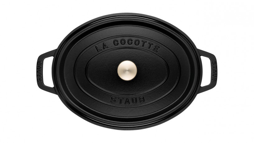 Staub Staub Br\u00e4ter Cocotte 33cm oval schwarz Staub Br>4ter Кокотка 33см овальная