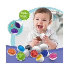 Vetaka Geometrie Eier Sortierspiel Montessori Spielzeug fur Kinder Геометрическая сортировка яиц Монтессори-игры для детей
