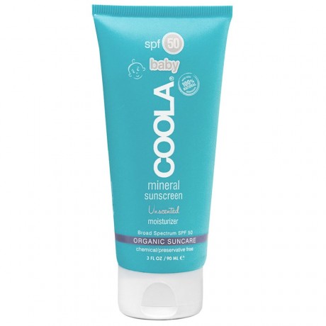 Coola Mineral Sunscreen Baby Organic Unscented LSF 50 Sonnencreme Mineral, 90 мл