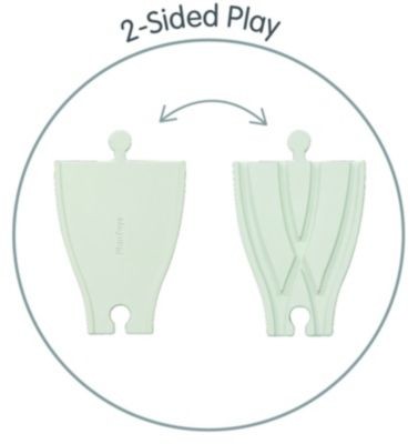 PLANTOYS Planworld Strassen und Schienen Weichen Set Autospielesets Набор Planworld Road and Rail Turnout Set Автомобильные игровые наборы