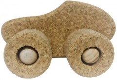 KORXX Spielzeugauto Kork Lambo rund Пробковая машинка Ламбо круглая