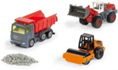 SIKU SIKU Super 6329 Geschenkset Strassenbau Подарочный набор SIKU Super 6329 для строительства дорог