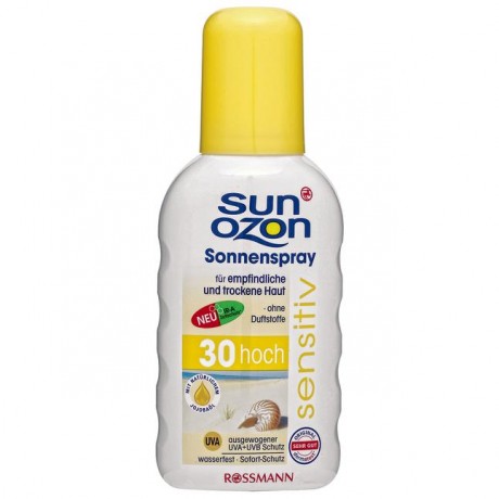 Sunozon sensitiv Sonnenspray Солнцезащитный спрей для чувствительной кожи 200 мл
