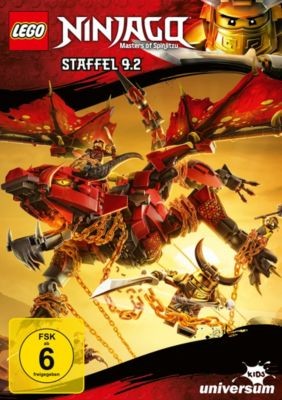 LEGO DVD LEGO Ninjago Staffel 9.2 DVD-диск LEGO Ninjago, сезон 9.2