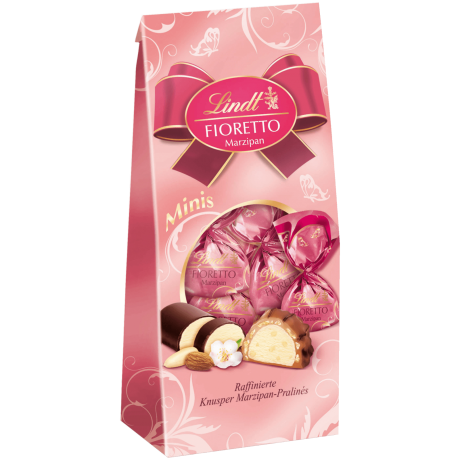 Lindt Fioretto Marzipan Minis Конфеты пралине с начинкой и миндалем 115г