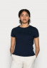 Tommy Hilfiger HERITAGE CREW NECK TEE Basic T-shirt sky captain ФУТБОЛКА HERITAGE CREW NECK Базовая футболка небесный капитан
