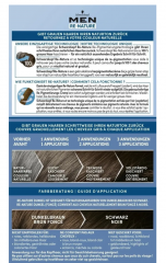 Schwarzkopf Men Re-Nature Dark Краска от седины для мужчин, постепенное восстановление цвета волос, тёмно-каштановый / чёрный, 145 мл