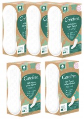 Carefree  Slipeinlagen Organic Cotton Normal 30 St, Карефри Ежедневные прокладки из органического хлопка Normal 30шт, 5 упаковок (150 штук)