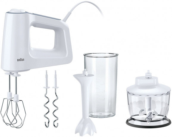 Braun Braun Handmixer HM 3135, 500 W, 5 Stufen Ручной миксер Braun HM 3135, 500 Вт, 5 уровней