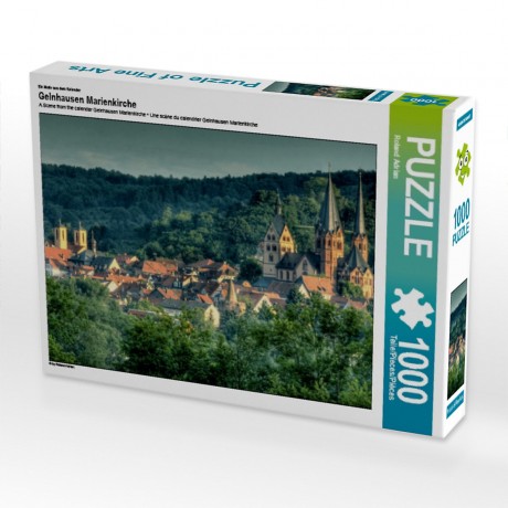 CALVENDO Puzzle CALVENDO Puzzle Gelnhausen Marienkirche Пазл CALVENDO Puzzle Гельнхаузен Мариенкирхе