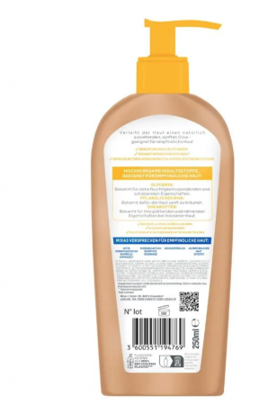 Mixa Bright & Bronze Bodylotion 250ml, Лосьон для тела с эффектом загара , постепенный загар и увлажнение кожи, ровный бронзовый оттенок без пятен, для чувствительной кожи, 250 мл