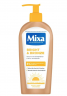 Mixa Bright & Bronze Bodylotion 250ml, Лосьон для тела с эффектом загара , постепенный загар и увлажнение кожи, ровный бронзовый оттенок без пятен, для чувствительной кожи, 250 мл