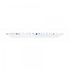 Gmundner Keramik Gmundner Keramik Blaugeflammt Speiseteller Cup d: 25 cm / h: 2,8 cm Керамическая чашка Gmundner для тарелки с голубым пламенем d: 25 см / высота: 2,8 см