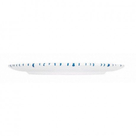 Gmundner Keramik Gmundner Keramik Blaugeflammt Dessertteller / Fruhstucksteller Gourmet d: 22 cm / h: 2,2 cm Gmundner керамическая десертная тарелка с синим пламенем / тарелка для завтрака для гурманов d: 22 см / высота: 2,2 см