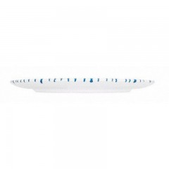 Gmundner Keramik Gmundner Keramik Blaugeflammt Dessertteller / Fruhstucksteller Gourmet d: 22 cm / h: 2,2 cm Gmundner керамическая десертная тарелка с синим пламенем / тарелка для завтрака для гурманов d: 22 см / высота: 2,2 см