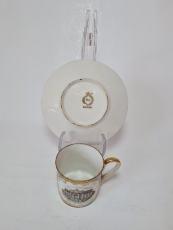 P.R. Bavaria Чайная пара "Достопримечательности Рима", Германия, 1960-70гг.